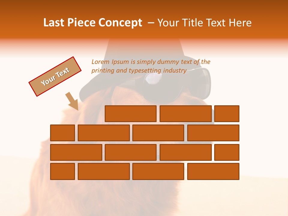 Healthy Background Pup PowerPoint Template