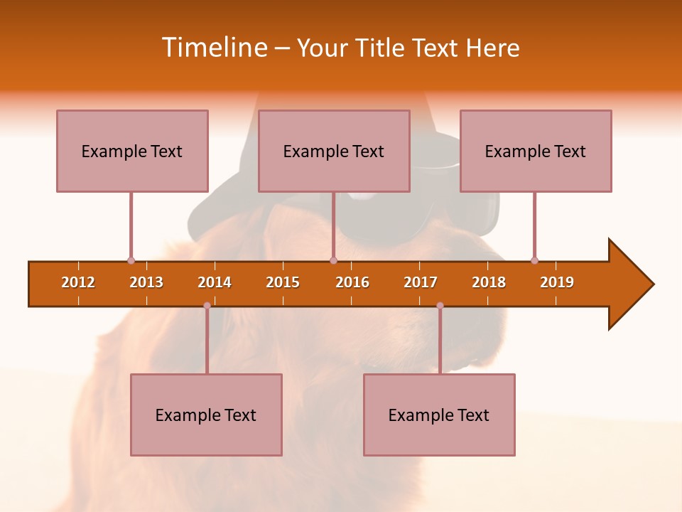 Healthy Background Pup PowerPoint Template