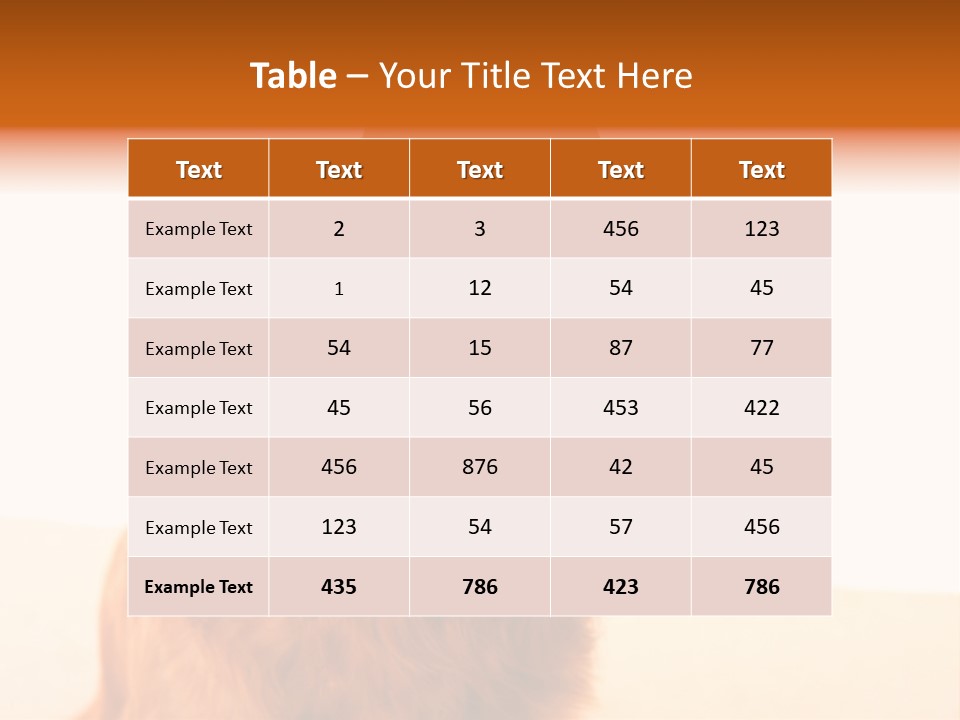 Healthy Background Pup PowerPoint Template