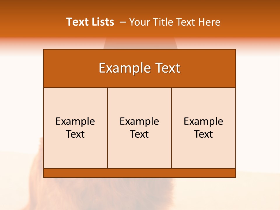 Healthy Background Pup PowerPoint Template