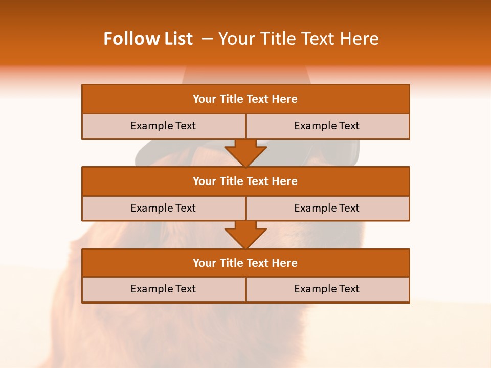 Healthy Background Pup PowerPoint Template