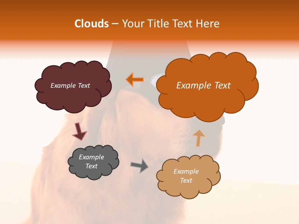 Healthy Background Pup PowerPoint Template