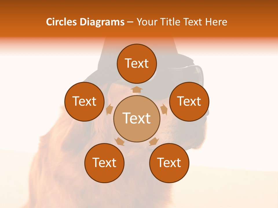 Healthy Background Pup PowerPoint Template