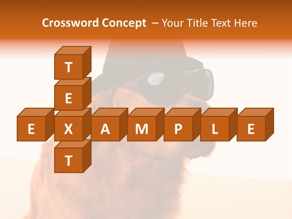 Healthy Background Pup PowerPoint Template