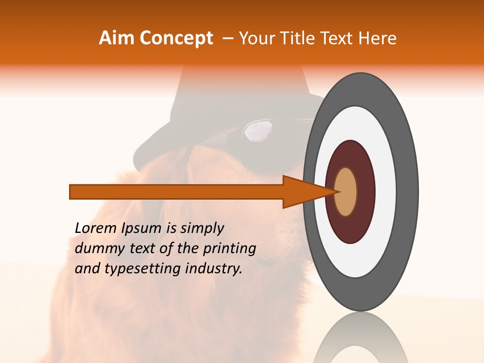 Healthy Background Pup PowerPoint Template