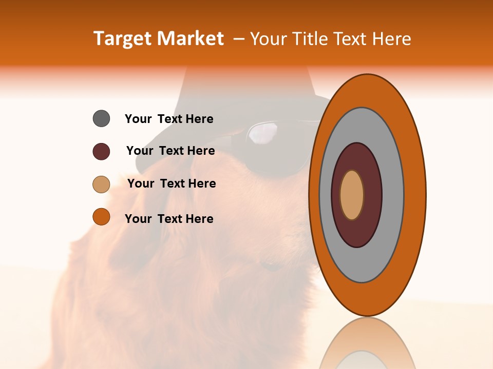 Healthy Background Pup PowerPoint Template