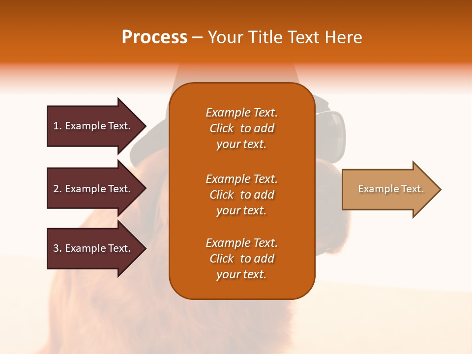 Healthy Background Pup PowerPoint Template