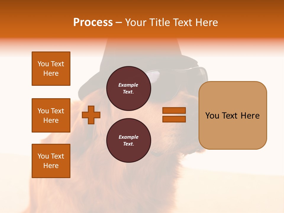 Healthy Background Pup PowerPoint Template