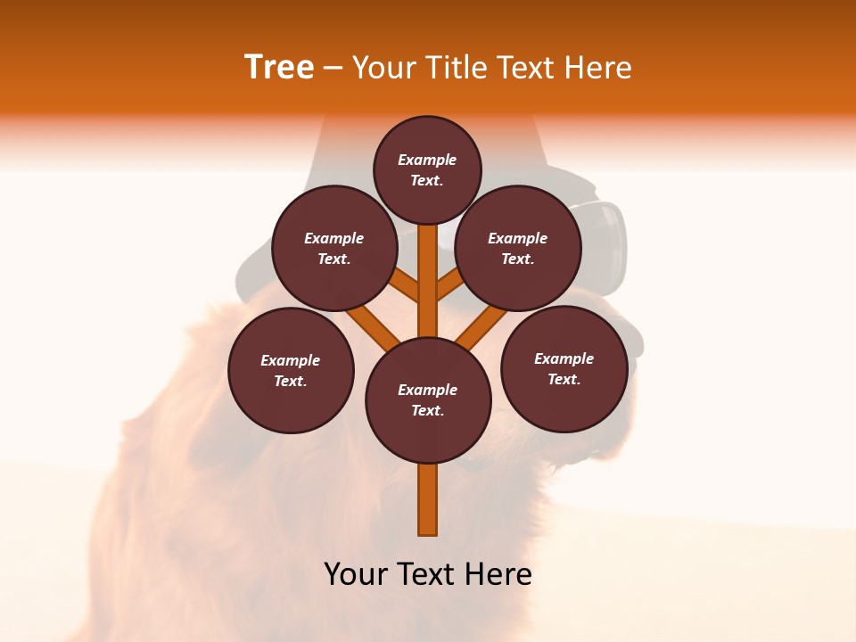 Healthy Background Pup PowerPoint Template