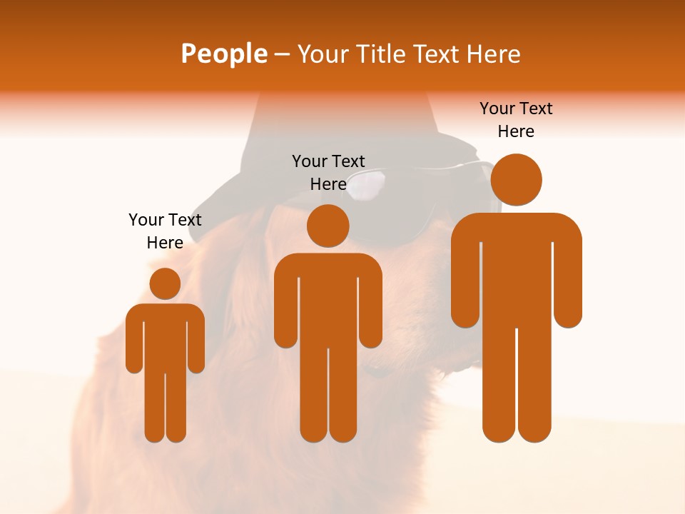 Healthy Background Pup PowerPoint Template