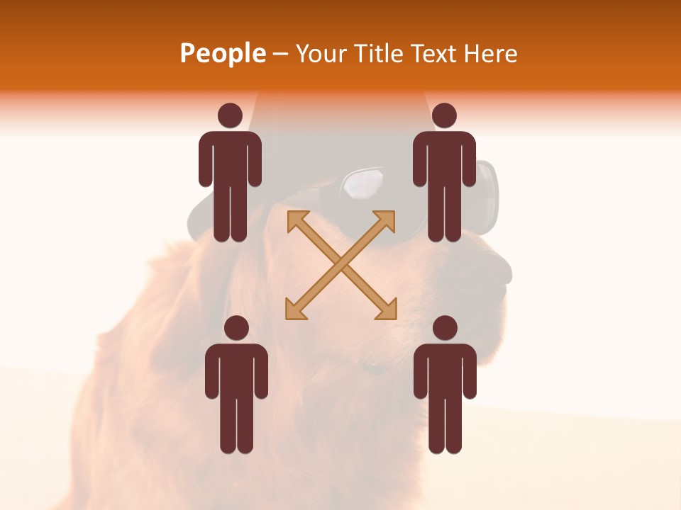 Healthy Background Pup PowerPoint Template
