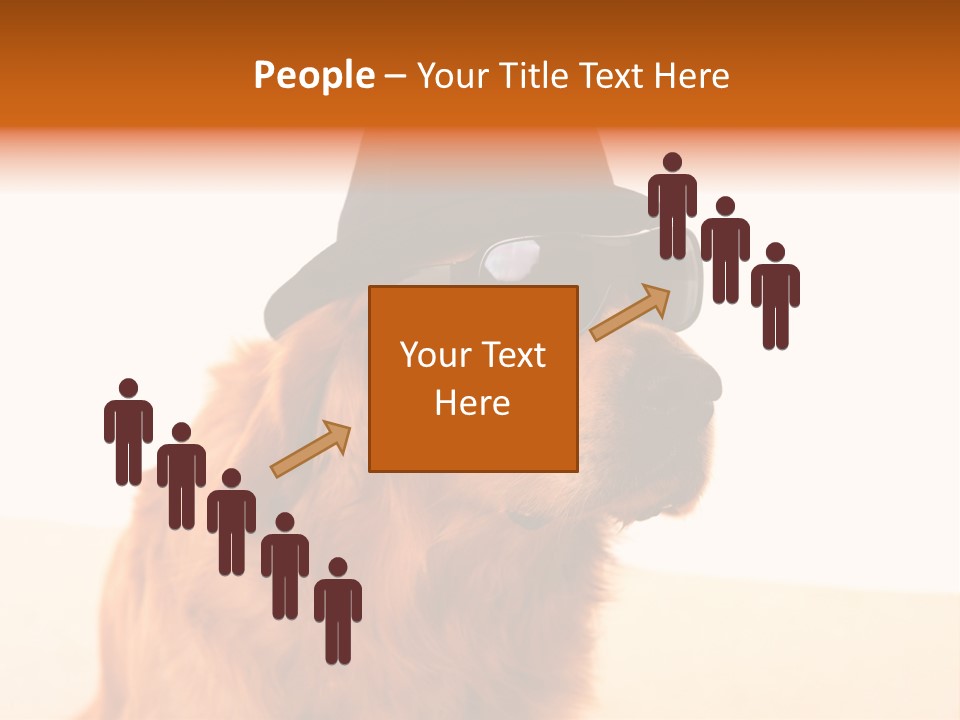 Healthy Background Pup PowerPoint Template