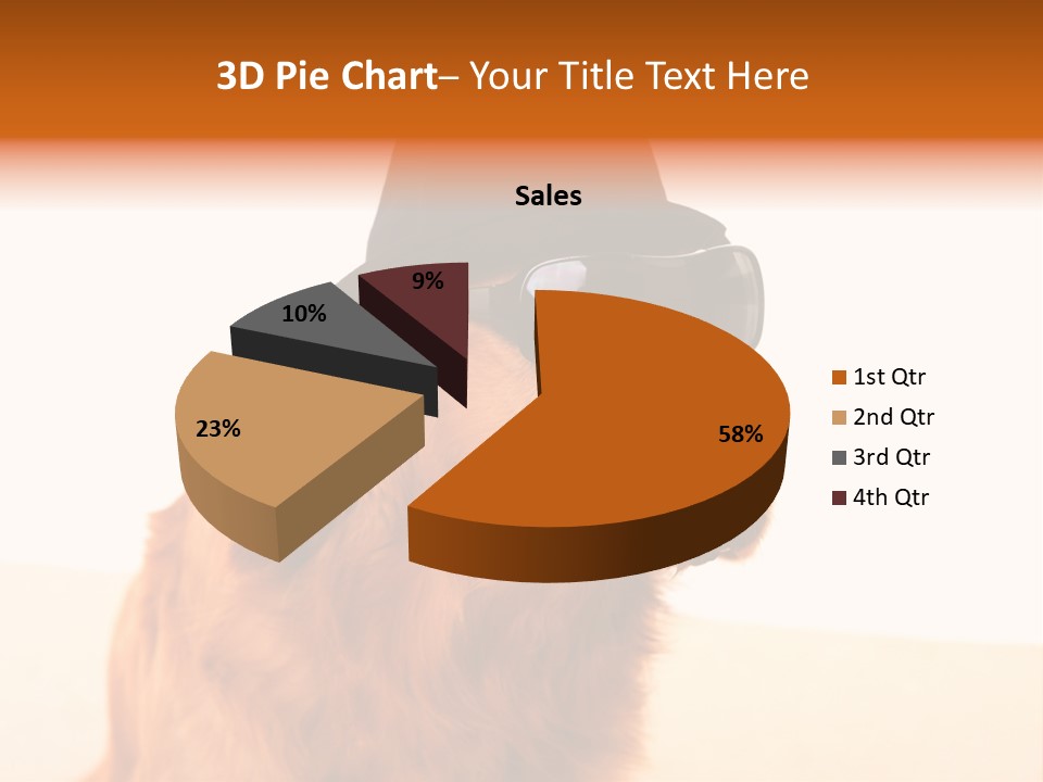 Healthy Background Pup PowerPoint Template