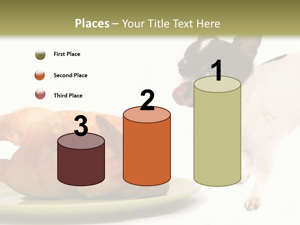 Dinner Shorthaired Shorthair PowerPoint Template