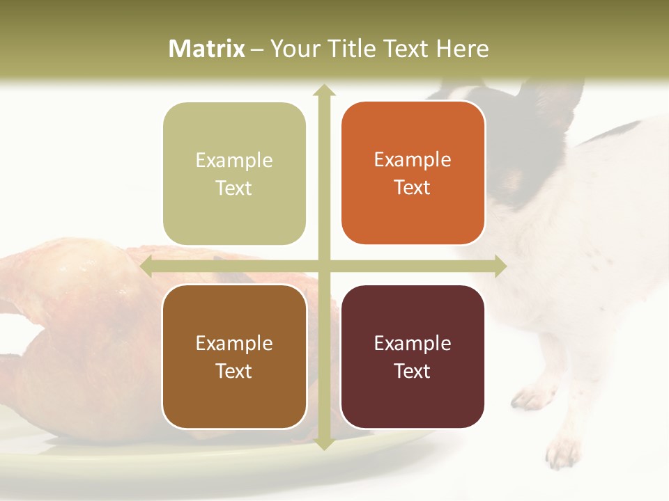 Dinner Shorthaired Shorthair PowerPoint Template