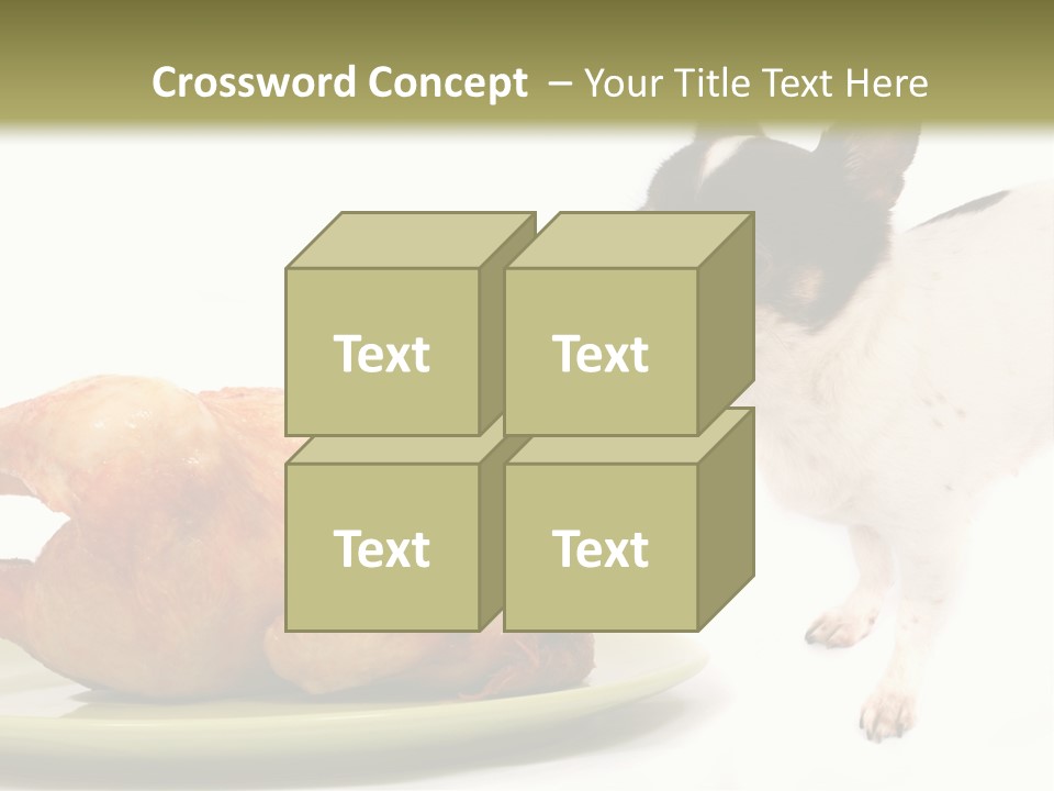 Dinner Shorthaired Shorthair PowerPoint Template