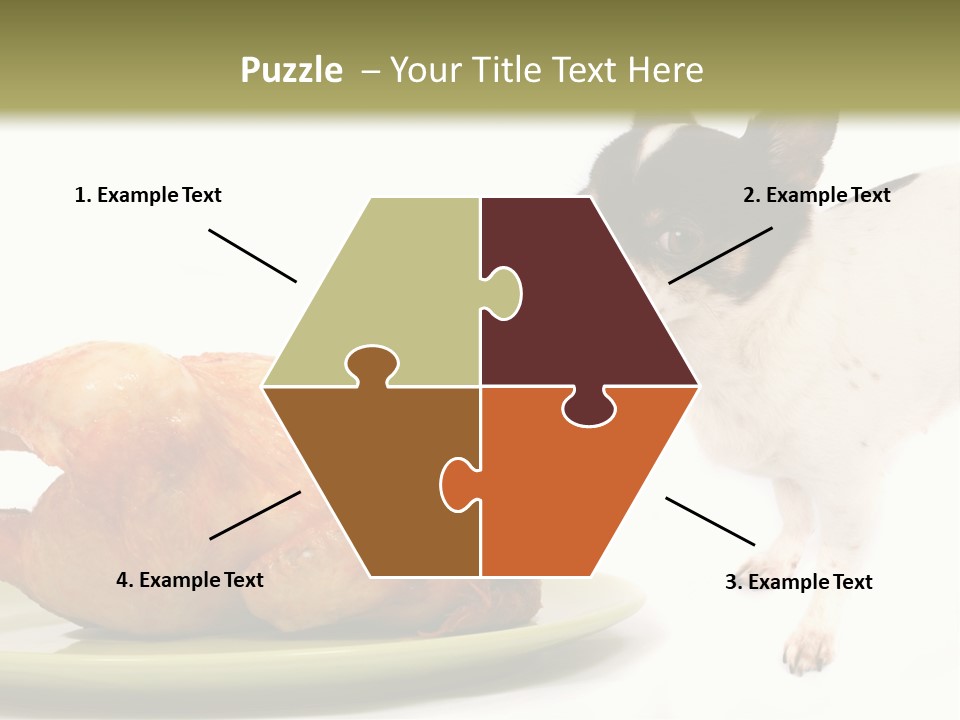 Dinner Shorthaired Shorthair PowerPoint Template