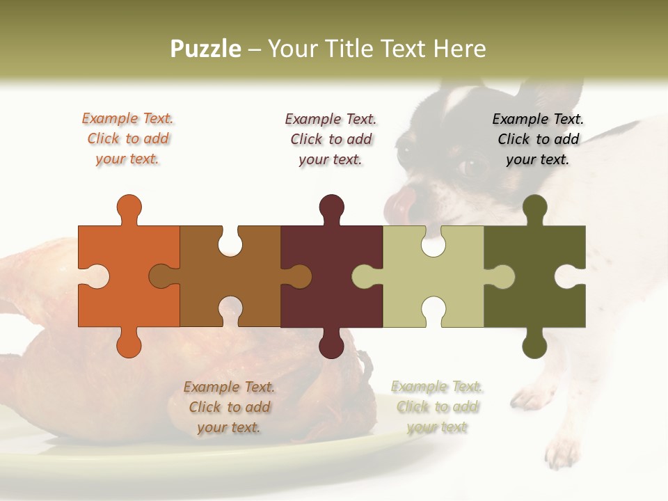 Dinner Shorthaired Shorthair PowerPoint Template