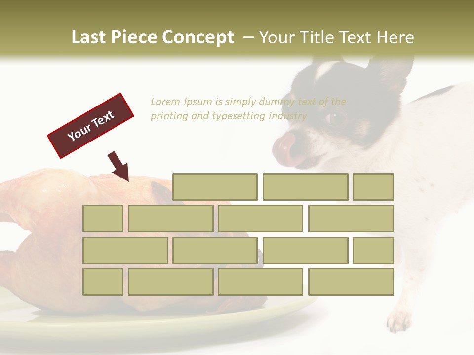 Dinner Shorthaired Shorthair PowerPoint Template