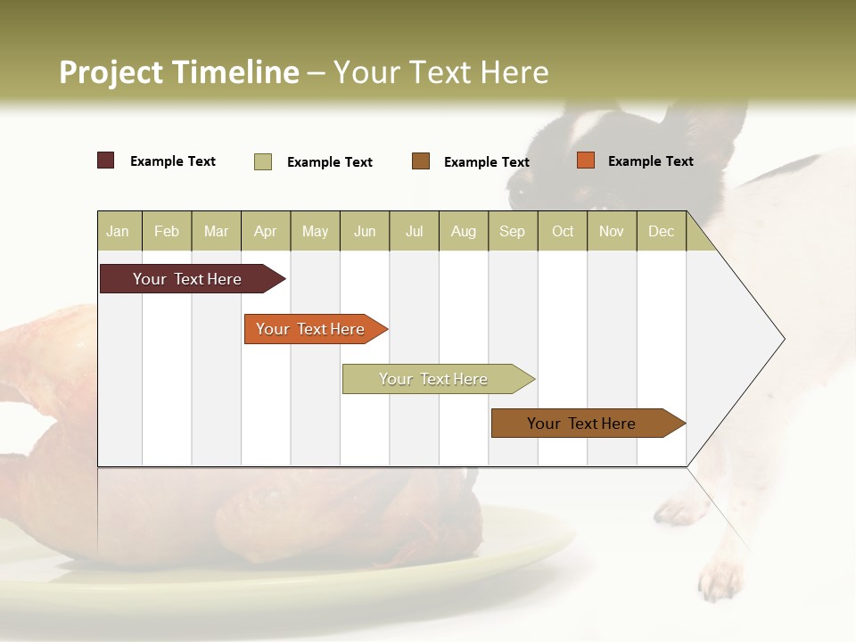 Dinner Shorthaired Shorthair PowerPoint Template
