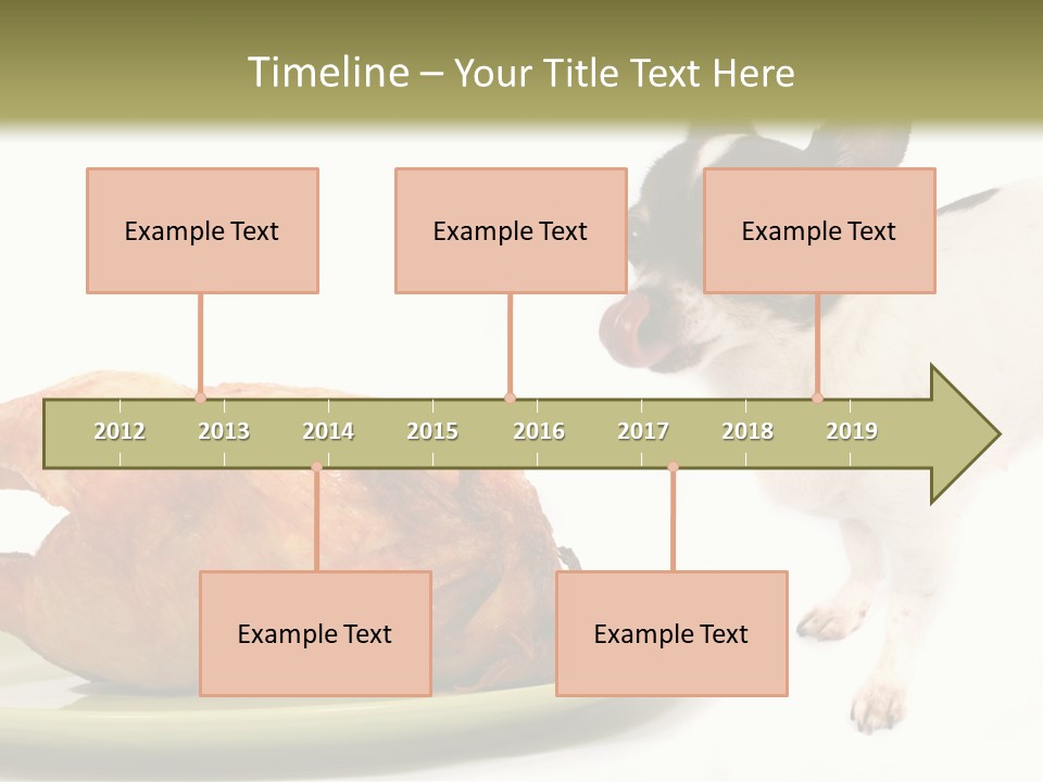 Dinner Shorthaired Shorthair PowerPoint Template