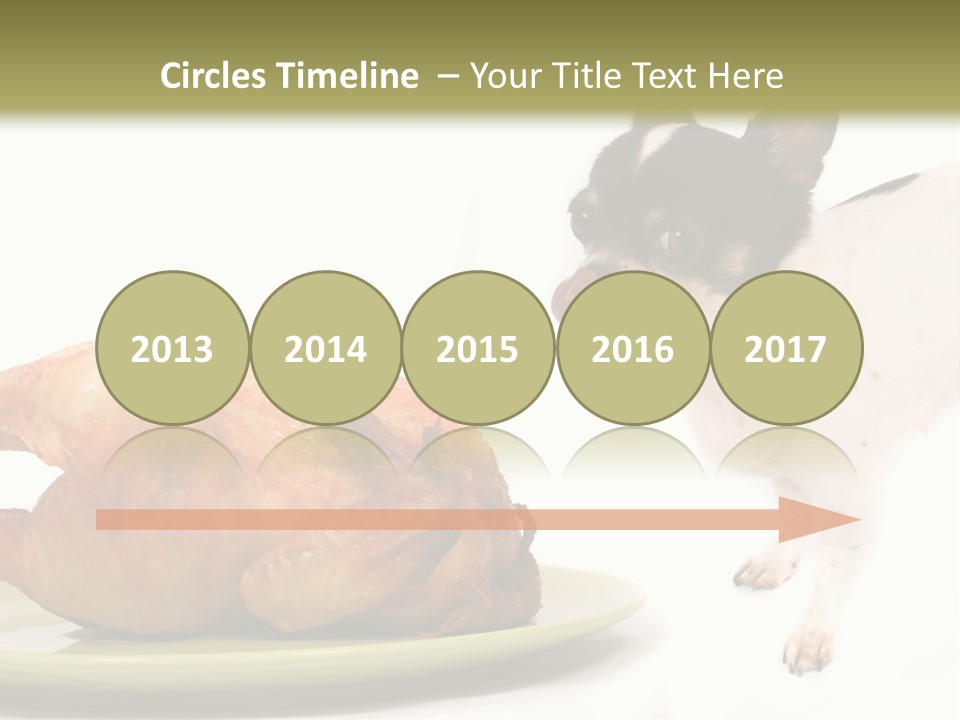 Dinner Shorthaired Shorthair PowerPoint Template