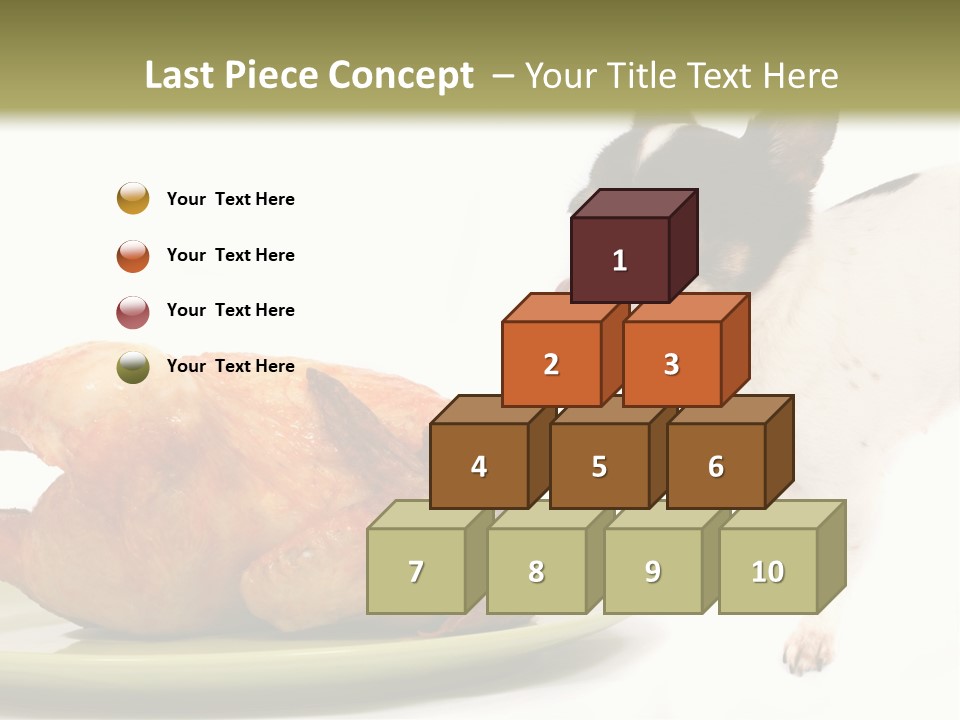 Dinner Shorthaired Shorthair PowerPoint Template