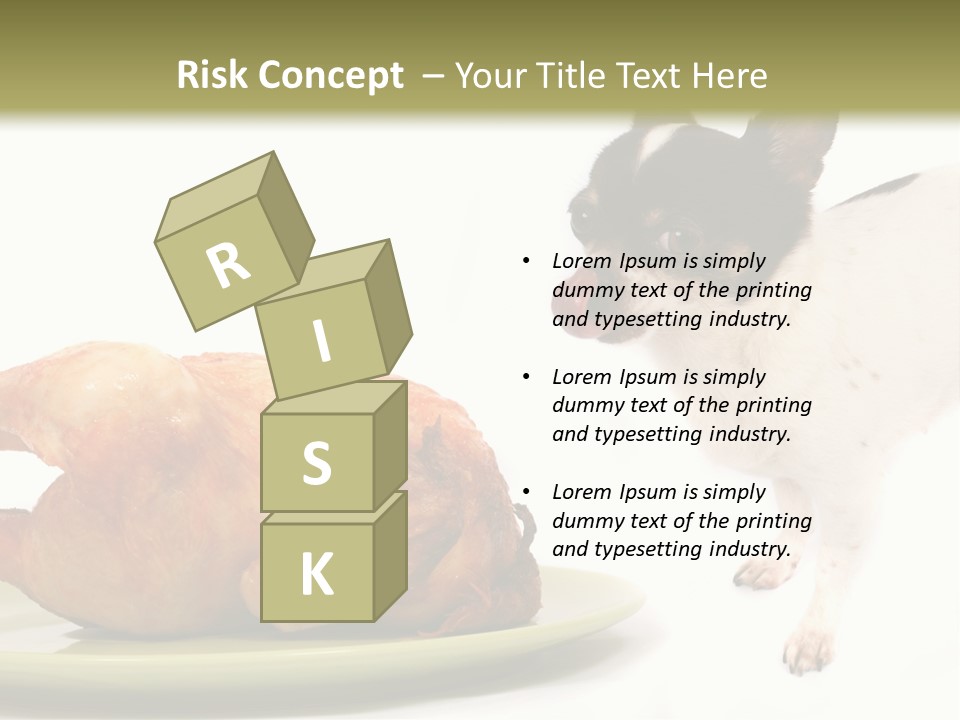 Dinner Shorthaired Shorthair PowerPoint Template