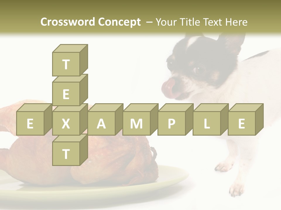 Dinner Shorthaired Shorthair PowerPoint Template