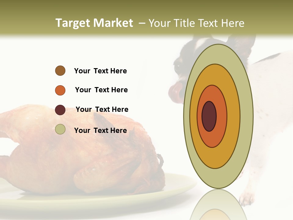 Dinner Shorthaired Shorthair PowerPoint Template