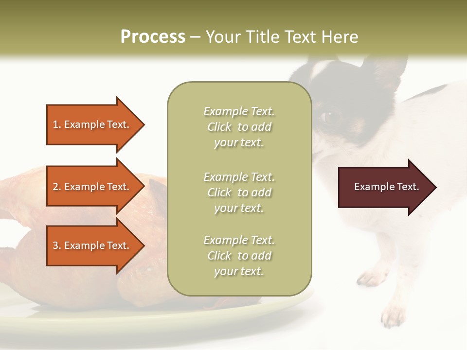 Dinner Shorthaired Shorthair PowerPoint Template