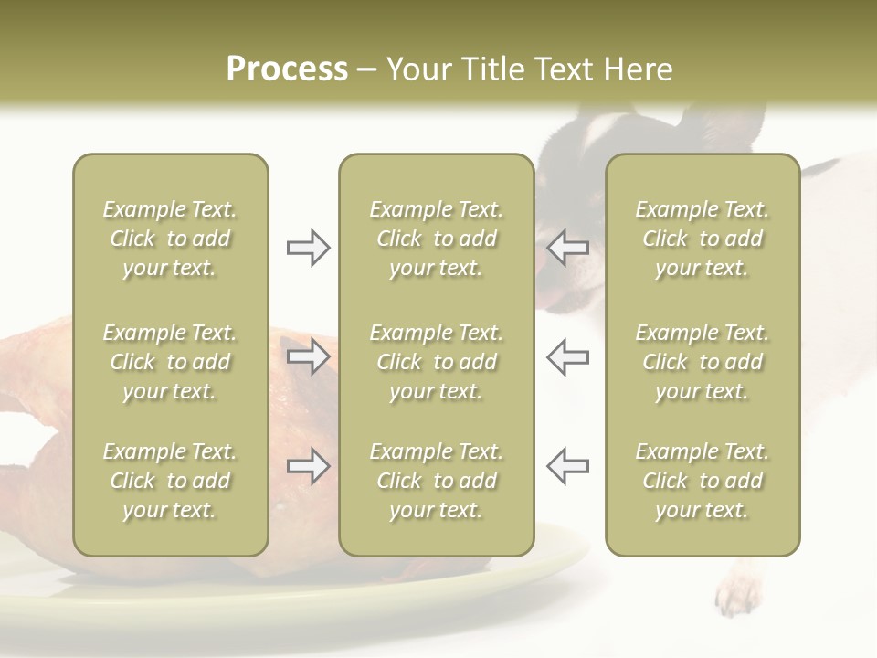 Dinner Shorthaired Shorthair PowerPoint Template