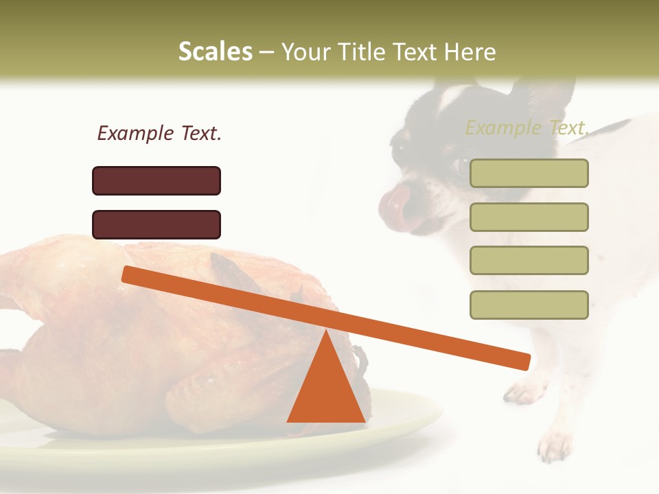 Dinner Shorthaired Shorthair PowerPoint Template