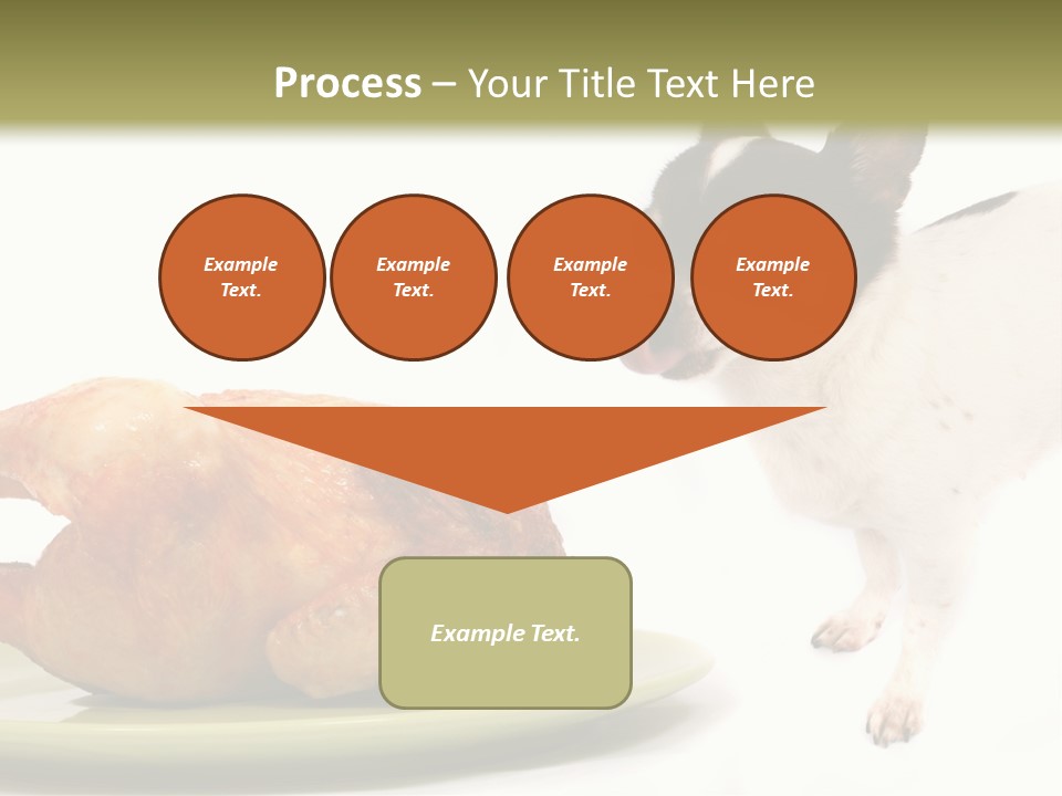 Dinner Shorthaired Shorthair PowerPoint Template