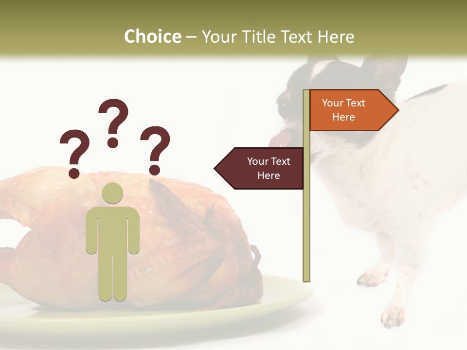 Dinner Shorthaired Shorthair PowerPoint Template
