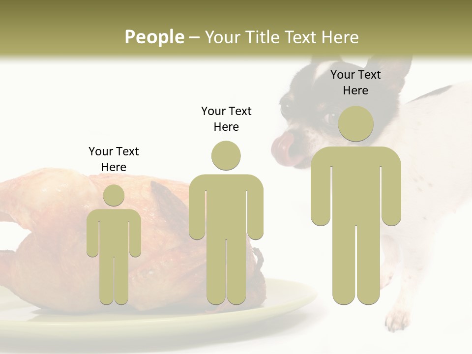 Dinner Shorthaired Shorthair PowerPoint Template