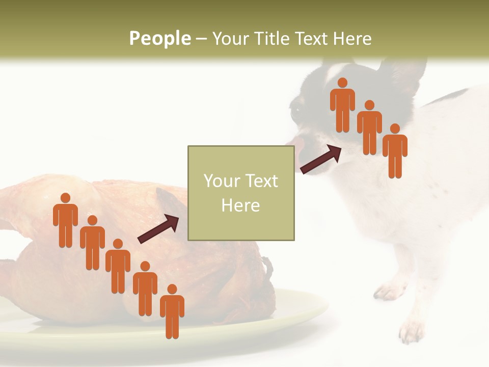 Dinner Shorthaired Shorthair PowerPoint Template