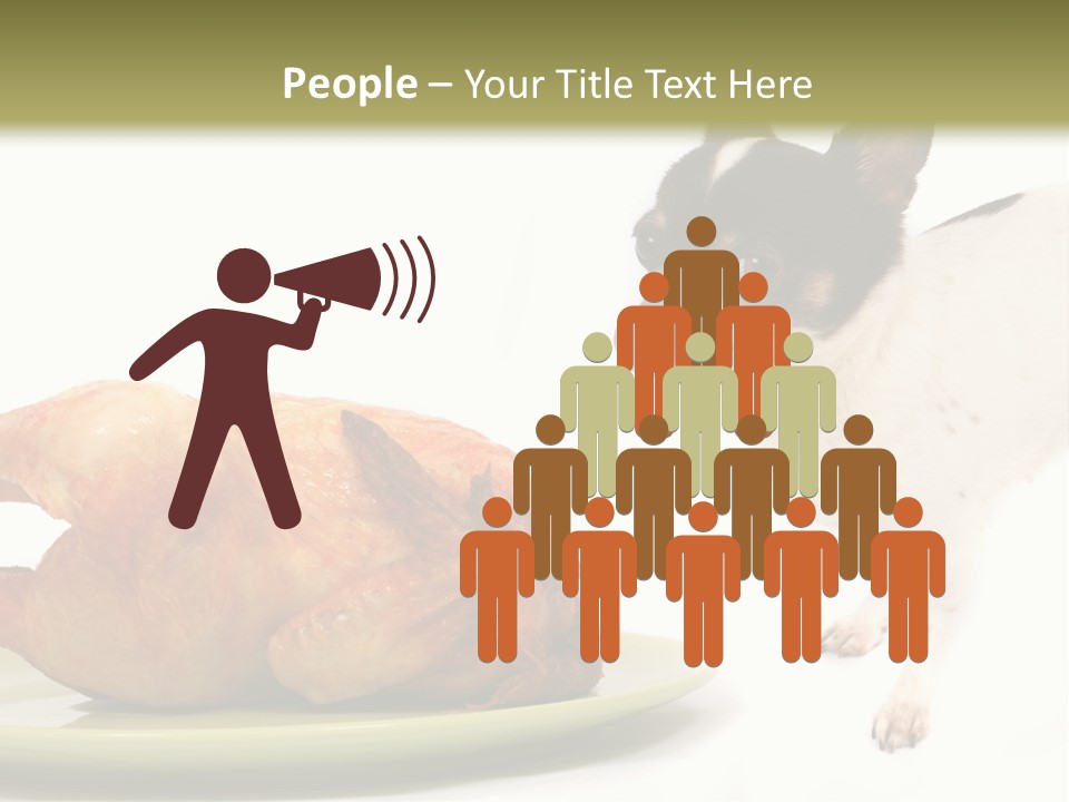 Dinner Shorthaired Shorthair PowerPoint Template
