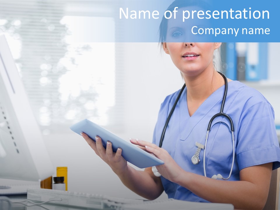 Medical Workplace Uniform PowerPoint Template