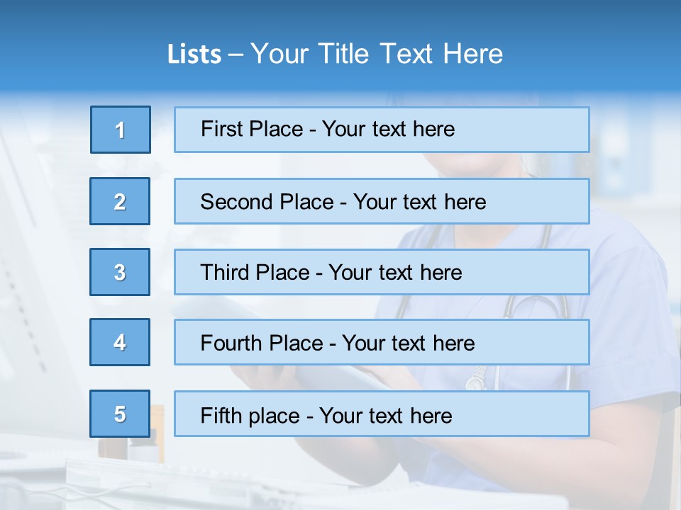 Medical Workplace Uniform PowerPoint Template