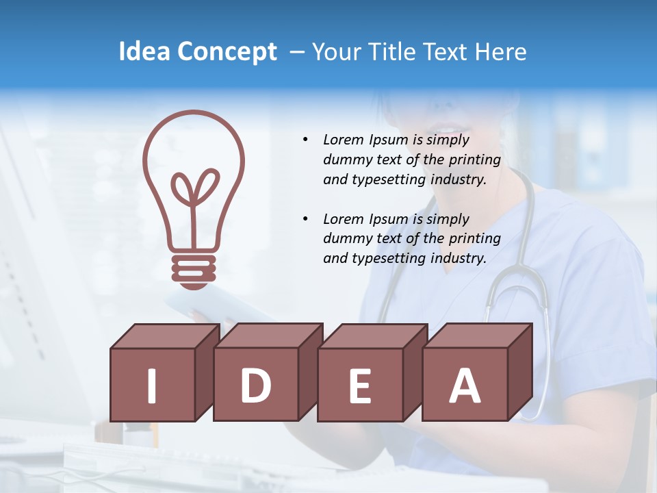 Medical Workplace Uniform PowerPoint Template