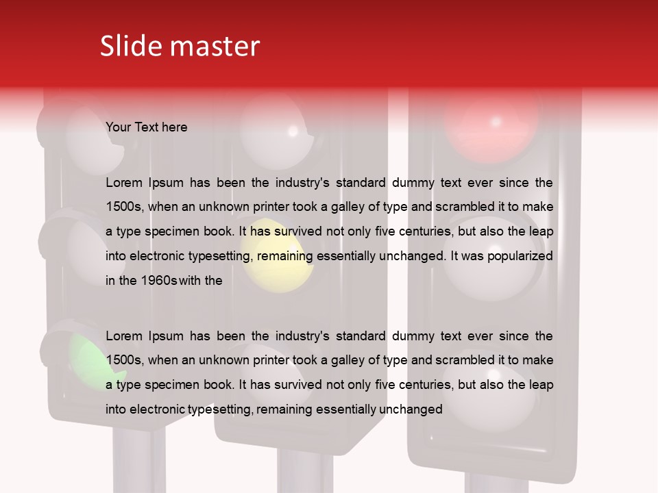 Concept Red Security PowerPoint Template