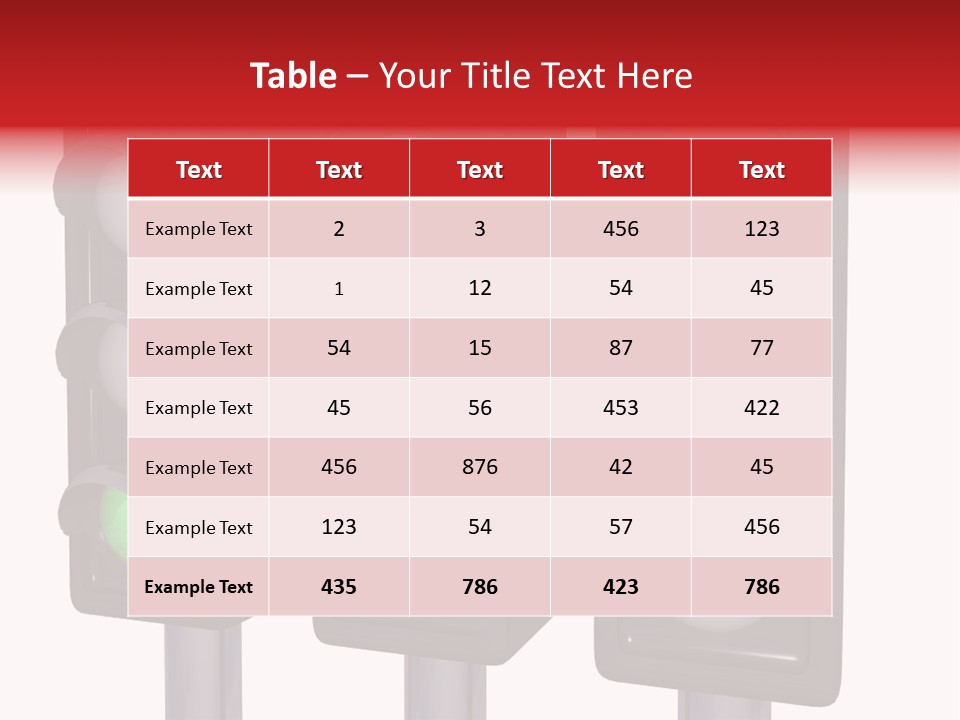 Concept Red Security PowerPoint Template