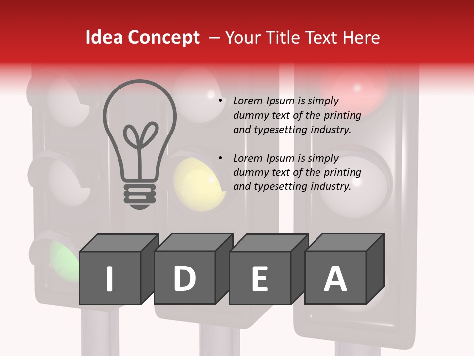 Concept Red Security PowerPoint Template