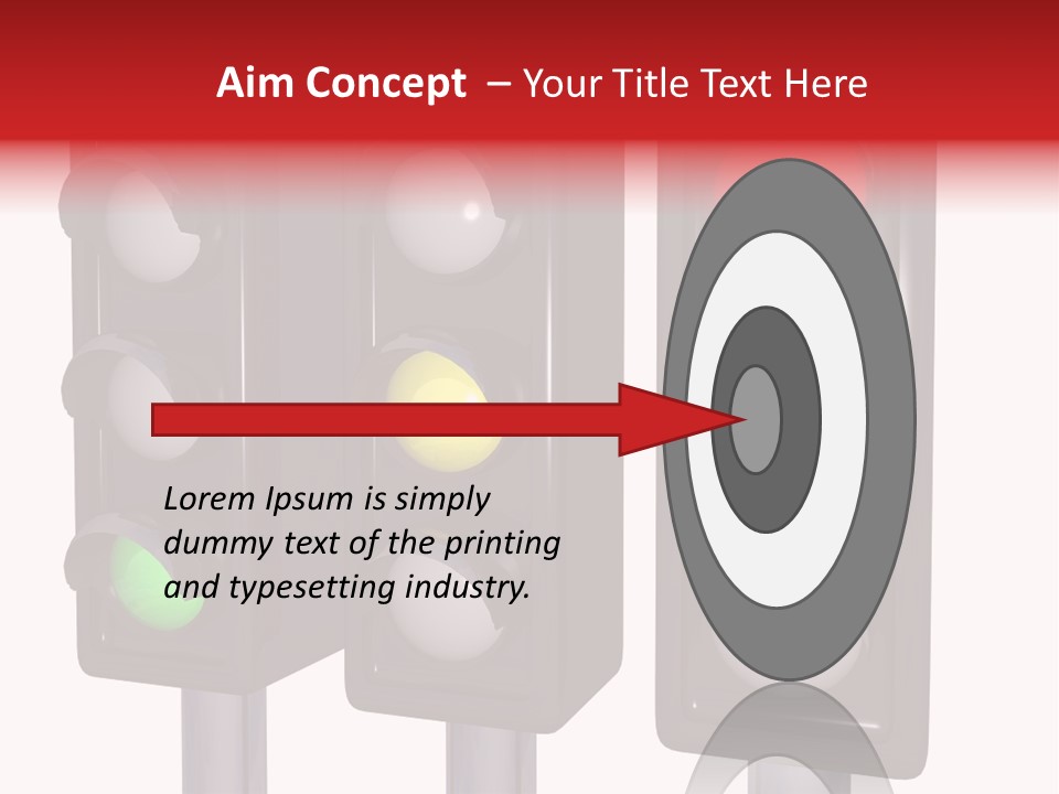 Concept Red Security PowerPoint Template