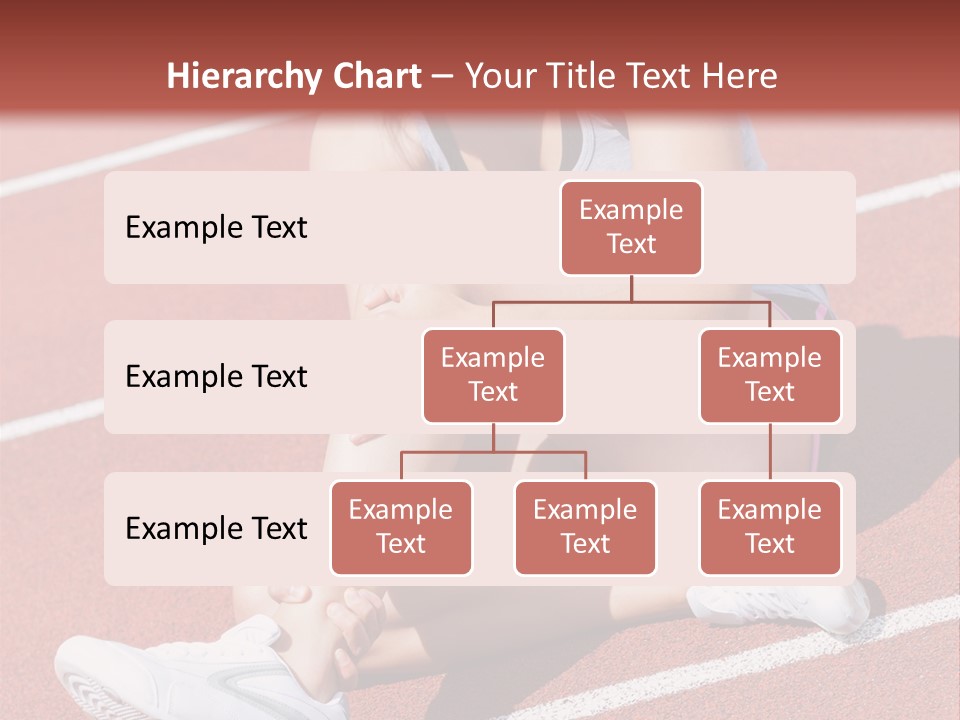 Caucasian Painful Athlete PowerPoint Template