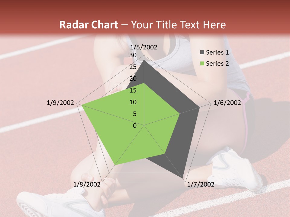 Caucasian Painful Athlete PowerPoint Template