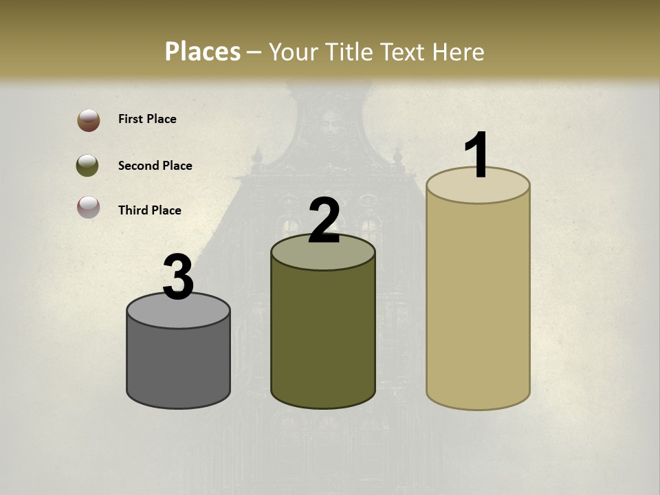 Old Fashioned Street Grunge PowerPoint Template