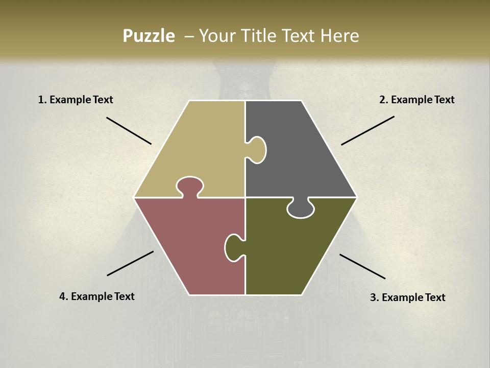 Old Fashioned Street Grunge PowerPoint Template