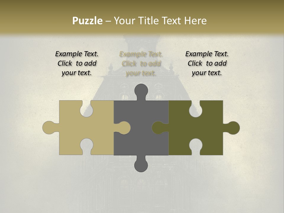 Old Fashioned Street Grunge PowerPoint Template